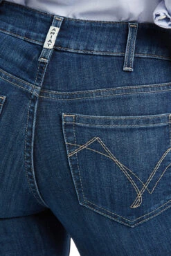 Ariat Real PR Abby Straight Reithose Mit Vollbesatz In Jeansoptik Für Damen -Reiter's Paradies W9JGA 581 04