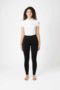 Horze Reitleggings Für Damen Mit Silikonvollbesatz Und Handytasche -Reiter's Paradies cp3593 bl 03