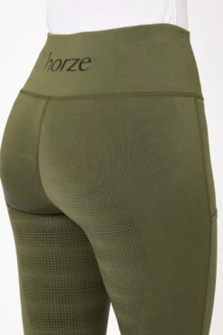Horze Reitleggings Für Damen Mit Silikonvollbesatz Und Handytasche -Reiter's Paradies cp3593 dgr 06