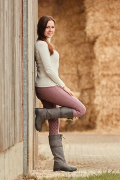 Horze Wasserdichte Damen Country Stiefel Mit Kunstfellfutter -Reiter's Paradies cp3913 bl 09